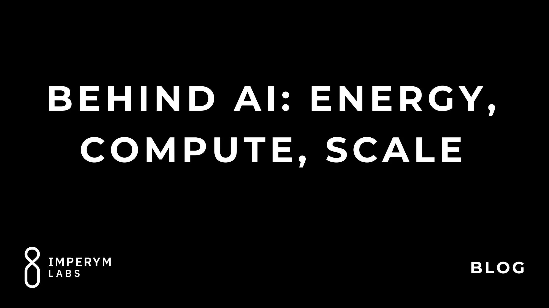 The Physics of AI: Compute, Power, and Reality